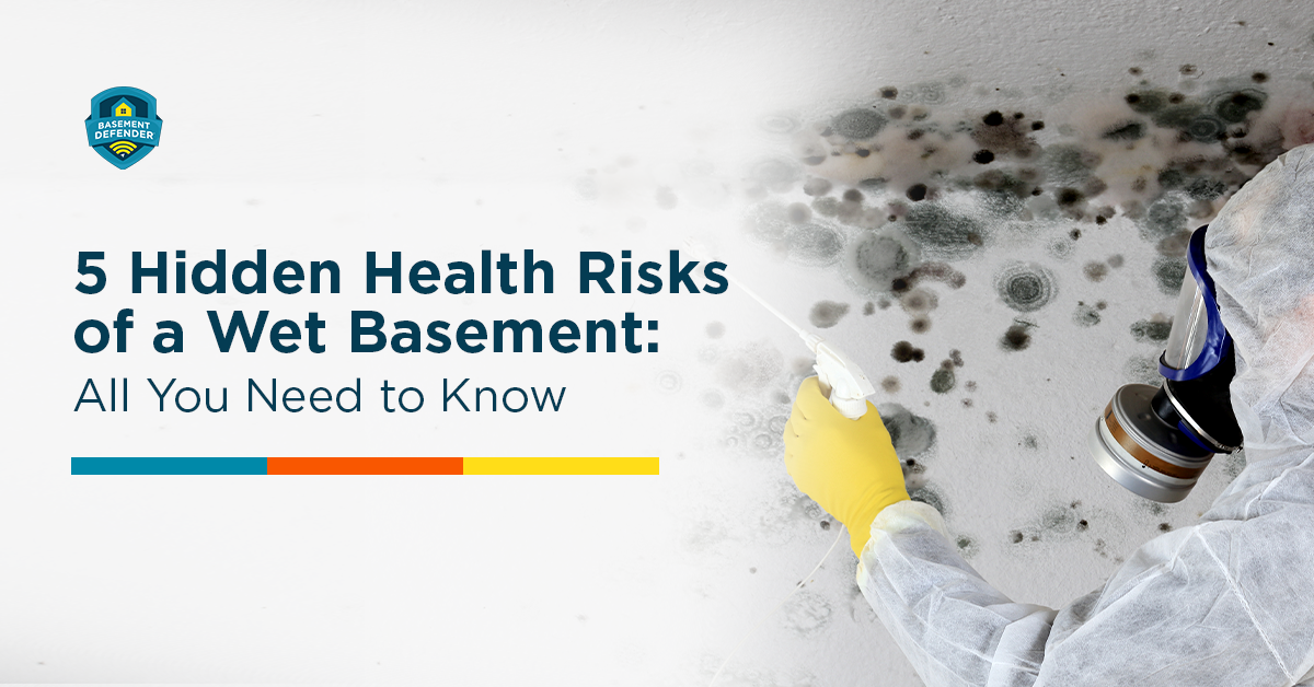 5 Hidden Health Risks For Wet Basement | Basement Defender