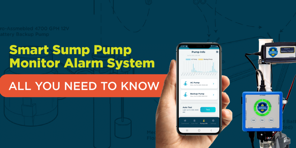Smart Sump Pump Monitor Alarm System - Basement Defender - Banner